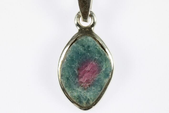 Ruby in Kyanite Pendant (Necklace) - Sterling Silver #228720